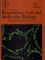 American Journal of Respiratory Cell and Molecular Biology, December 1993 cover